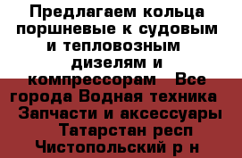 Предлагаем кольца поршневые к судовым и тепловозным  дизелям и компрессорам - Все города Водная техника » Запчасти и аксессуары   . Татарстан респ.,Чистопольский р-н
